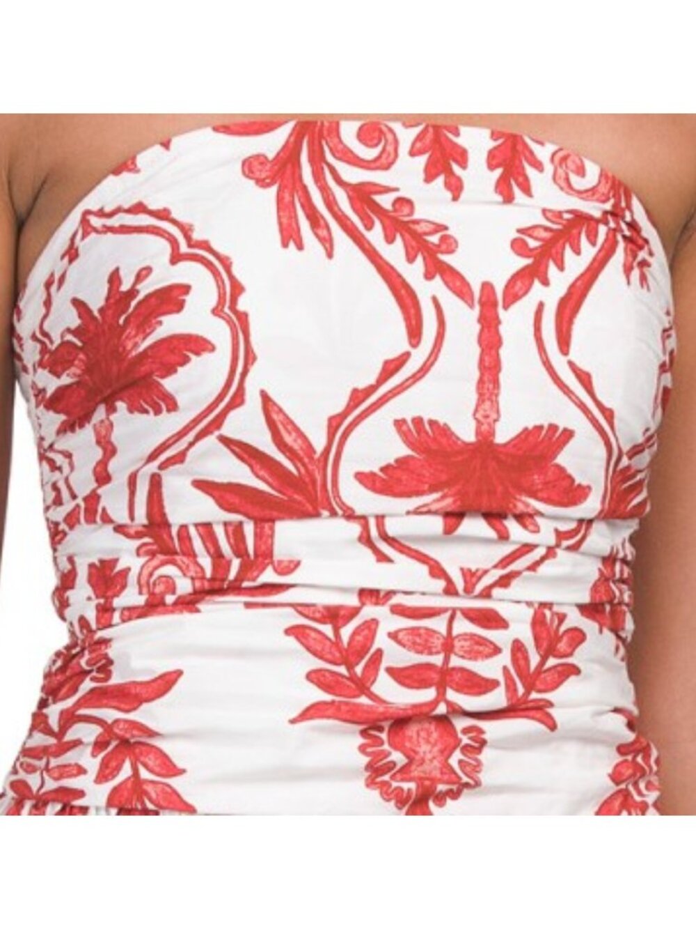 BAND OF THE FREE Strapless Print Dress - Picture 3 of 5